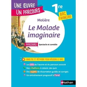 Nathan Le Malade Imaginaire - Avec Le Parcours "Spectacle Et Comédie pas cher