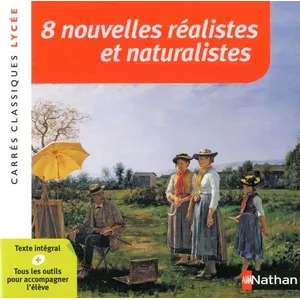 Nathan 8 nouvelles réalistes et naturalistes hélène baty-delalande, hélène baty-delalande pas cher