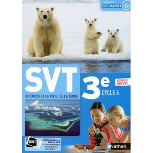 Comparateur de prix : Nathan SVT, sciences de la vie et de la Terre 3e, cycle 4 : nouveau brevet