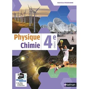 Comparateur de prix : Nathan Physique Chimie 4e Manuel 2017 Jean-Luc Azan (Auteur), Collectif (Auteur)