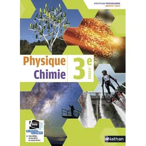 Comparateur de prix : Nathan Physique chimie 3e, cycle 4 : nouveau programme, brevet 2017