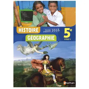 Comparateur de prix : Nathan Histoire Géographie 5e Cycle 4