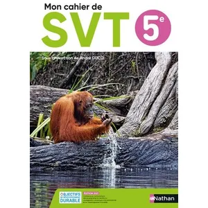 Comparateur de prix : Nathan Mon cahier de SVT : 5e (édition 2021)