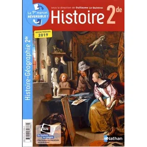 Nathan Compil histoire géographie 2de : nouveau programme 2019 pas cher