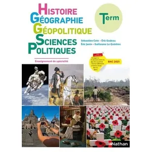 Nathan Histoire Géographie Géopolitique Sciences Politiques Term - Manuel 2020 pas cher