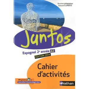 Nathan Espagnol 2e Année A2 Juntos - Cahier Activités pas cher