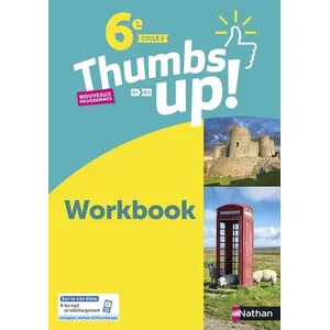 Comparateur de prix : Nathan Thumbs up ! 6e, cycle 3, A1-A2 : workbook : nouveaux programmes