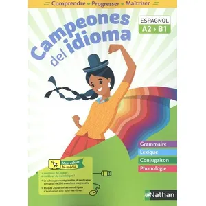 Comparateur de prix : Nathan Campeones del idioma - Cahier - A2 > B1 broché