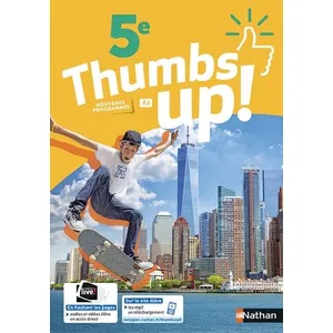 Comparateur de prix : Nathan Thumbs Up 5e - Manuel - 2018 Christine Garcia (Auteur)