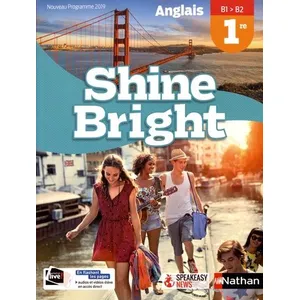 Comparateur de prix : Nathan Anglais Shine Bright 1re - manuel élève (nouveau programme 2019)