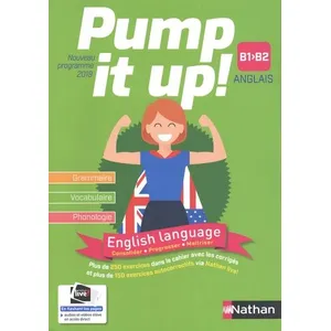 Comparateur de prix : Nathan Anglais Pump It Up! B1 > B2 - cahier élève (nouveau programme 2019)