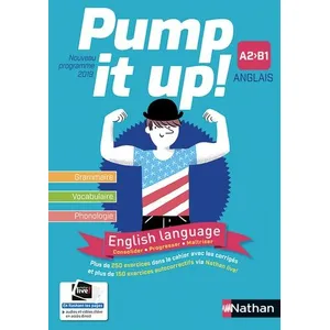 Comparateur de prix : Nathan Anglais Pump It Up! A2 > B1 - cahier élève (nouveau programme 2019)