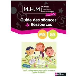 Comparateur de prix : Nathan MHM - Guide des séances + Ressources MS/GS