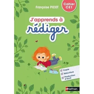 Comparateur de prix : Nathan J'apprends à rédiger : CE1 - cahier d'activités (édition 2021)