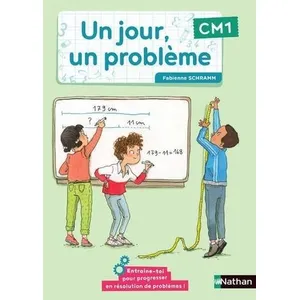 Comparateur de prix : Nathan Un jour, un problème CM1 - Cahier de l'élève (Broché)