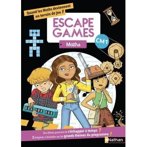 Comparateur de prix : Nathan Escape Games - Maths - CM1 - Panoramas broché