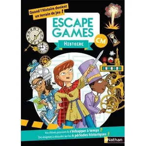Comparateur de prix : Nathan Panoramas Ressources - Escape Games Histoire - CM Emma Botalla (Auteur)