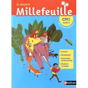 Comparateur de prix : Nathan Le nouveau Millefeuilles CM1, cycle 3 : programmes modifiés 2018