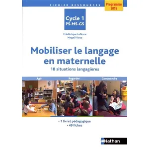 Nathan Mobiliser le langage en maternelle pas cher