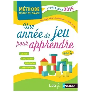 Comparateur de prix : Nathan Une année de jeu pour apprendre - Cycle 1