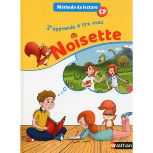 Comparateur de prix : Nathan J'apprends à lire avec Noisette, CP : méthode de lecture : manuel