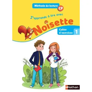 Comparateur de prix : Nathan Méthode De Lecture Cp J'apprends À Lire Avec Noisette - Cahier D'exercices 1