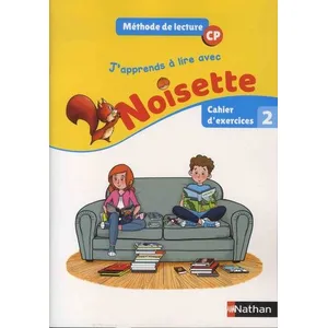 Nathan J'apprends à lire avec Noisette CP - Cahier d'exercices 2 - 2018 pas cher