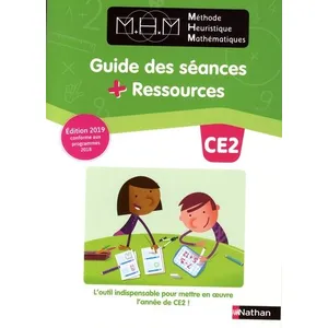Comparateur de prix : Nathan Méthode Heuristique Mathématiques CE2 : Guide des séances + Ressources