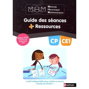 Comparateur de prix : Nathan Méthode heuristique mathématiques CP-CE1 : Guide des séances + Ressources