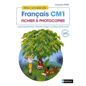 Comparateur de prix : Nathan Mon année de français - CM1 - fichier à photocopier (édition 2020)