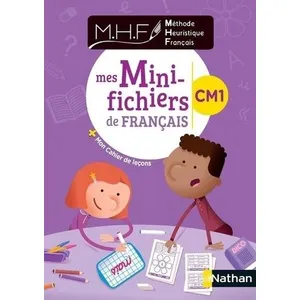 Nathan Méthode Heuristique de Français - Mini Fichier élève CM1 - 2020 (MHF) pas cher