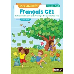Comparateur de prix : Nathan Mon année de français : français - CE1 - fichier-élève 2 (édition 2019)