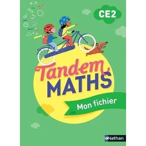 Comparateur de prix : Nathan Tandem - Maths CE2 - Fichier de l'élève + Cahier géométrie (Broché)