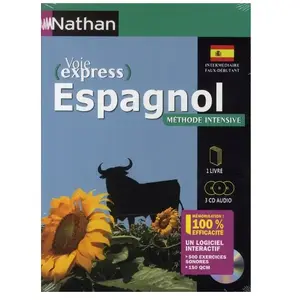 Nathan Espagnol Intermédiaire - Méthode Intensive (3 Cd Audio)