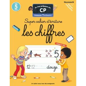Comparateur de prix : Flammarion Jeunesse Pere Castor Je me prépare au CP - Super cahier d'écriture : les chiffres