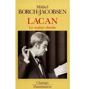 FLAMMARION Lacan maitre absolu pas cher