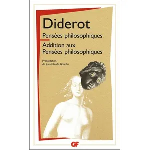 ISBN Pensées Philosophiques - Additions Aux Pensées Philosophiques pas cher
