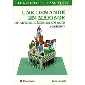 ISBN Flammarion Une demande en mariage et autres pièces en un acte pas cher