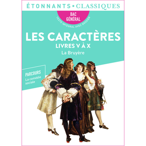 Comparateur de prix : Flammarion Les Caractères - 1ère générale - Parcours la comédie sociale - BAC 2024