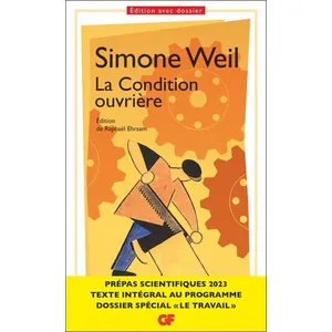 Comparateur de prix : ISBN La Condition ouvrière - Prépas scientifiques 2023 Poche