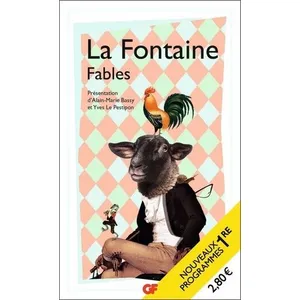ISBN Fables : nouveaux programmes 1re Jean de La Fontaine pas cher