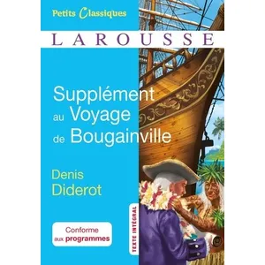 Comparateur de prix : ISBN Supplément au voyage de Bougainville - Diderot Denis Diderot (Auteur)