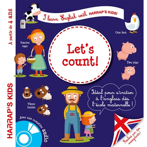Harrap's I learn english : Let's count ! pas cher