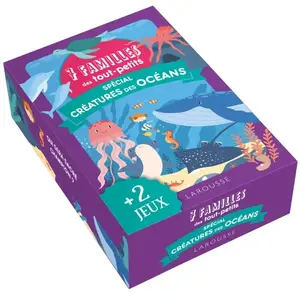 Larousse 7 familles spécial Créatures des océans pas cher