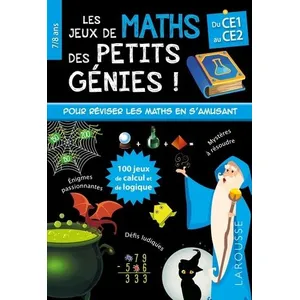 Comparateur de prix : ISBN Les JEUX de MATHS et LOGIQUE des petits génies CE1 Mathieu Quénée (Auteur)