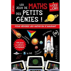 Comparateur de prix : ISBN Les JEUX de MATHS et LOGIQUE des petits génies CE2 Mathieu Quénée (Auteur)