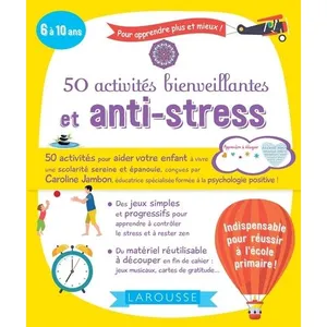 Comparateur de prix : ISBN 50 activités bienveillantes et anti-stress Caroline Jambon (Auteur)