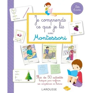 Comparateur de prix : Larousse Mon cahier Montessori je comprends ce que je lis  Collectif (Auteur)