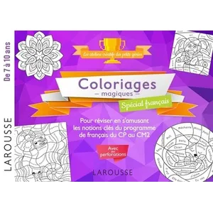 Comparateur de prix : ISBN 20 coloriages magiques spécial Français, 7-10 ans  Collectif (Auteur)
