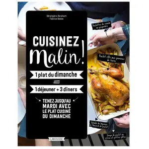 Comparateur de prix : Larousse Cuisiner malin !